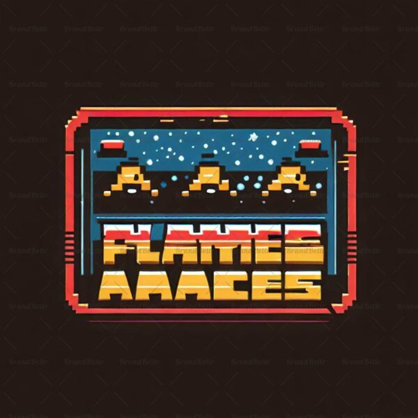 Retro Arcade Space Invaders